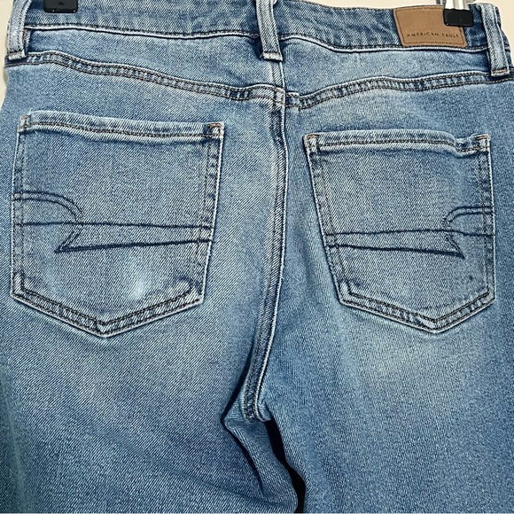 American Eagle Ankle Cut Button Fly Stretch Jeans - Picture 3 of 9